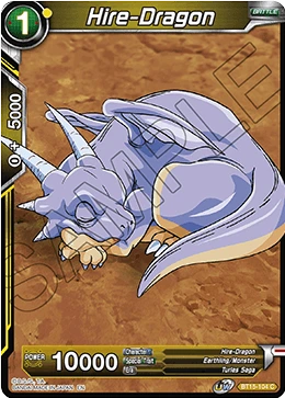 Hire-Dragon BT15-104 card
