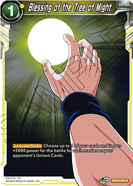 Blessing of the Tree of Might BT15-120 card