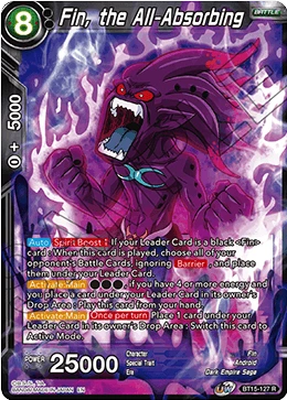 Fin, the All-Absorbing BT15-127 card