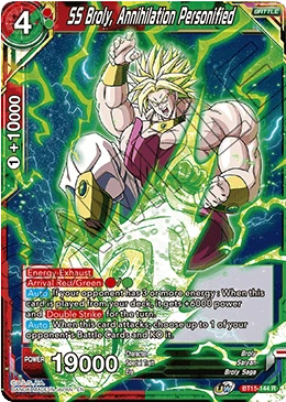 SS Broly, Annihilation Personified BT15-144 card