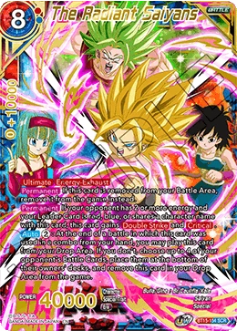 The Radiant Saiyans BT15-154 card