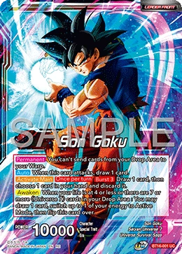Son Goku BT16-001_PR