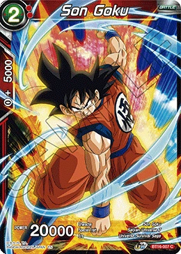 Son Goku BT16-007 card