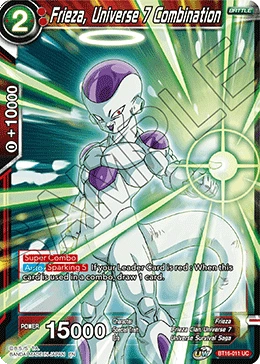 Frieza, Universe 7 Combination BT16-011 card