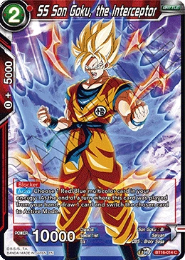 SS Son Goku, the Interceptor BT16-014 card
