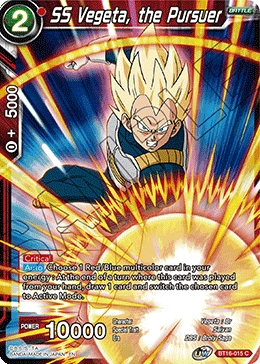 SS Vegeta, the Pursuer BT16-015 card