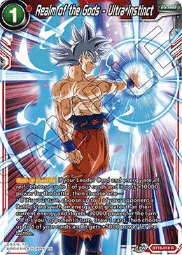 Realm of the Gods - Ultra Instinct BT16-018 card