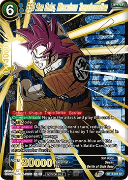 SSG Son Goku, Miraculous Transformation BT16-024_SPR03 card
