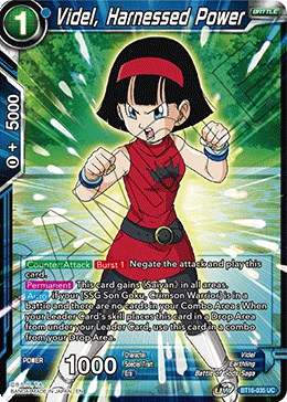 Videl, Harnessed Power BT16-035 card