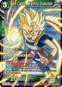 SS Cabba, Wrathful Evolution BT16-059 Dragon Ball Masters card, Promo