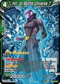 Hit, to Battle Universe 7 BT16-062_PR card