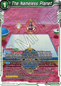 The Nameless Planet BT16-068 card