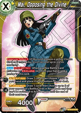 Mai, Opposing the Divine BT16-073 card