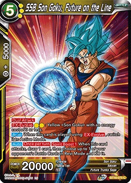 SSB Son Goku, Future on the Line BT16-075 card