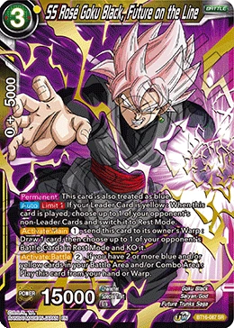 SS Rose Goku Black, Future on the Line BT16-087 card