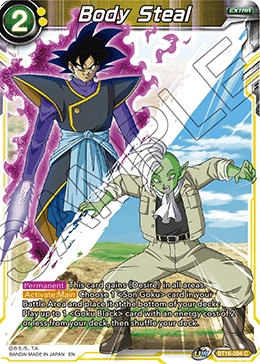 Body Steal BT16-094 card