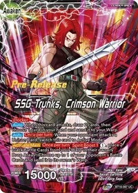 Trunks BT16-097 Dragon Ball Masters card, Championship