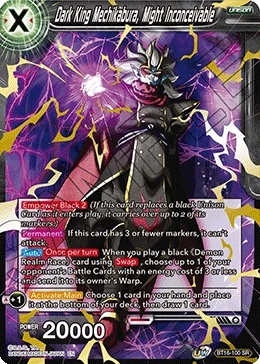 Dark King Mechikabura, Might Inconceivable BT16-100 card