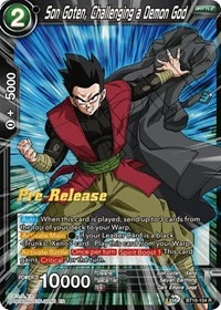 Son Goten, Challenging a Demon God BT16-104_PR