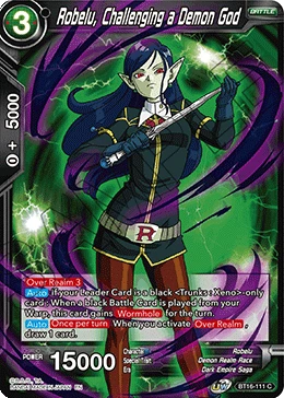 Robelu, Challenging a Demon God BT16-111 card