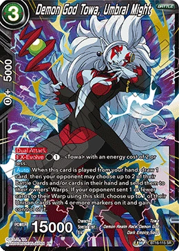 Demon God Towa, Umbral Might BT16-115 card