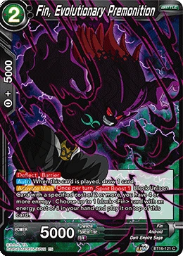Fin, Evolutionary Premonition BT16-121 card