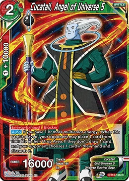 Cucatail, Angel of Universe 5 BT16-126 card