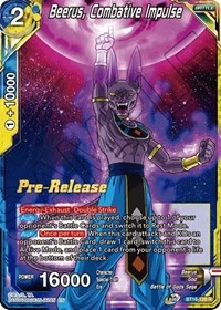 Beerus, Combative Impulse BT16-128_PR card