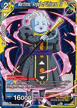 Martinne, Angel of Universe 12 BT16-133 card
