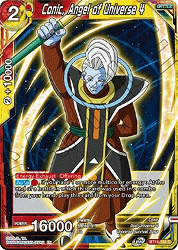 Conic, Angel of Universe 4 BT16-134 card
