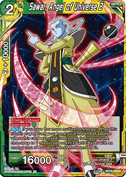 Sawar, Angel of Universe 2 BT16-143 card