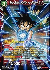 Son Goku, Battle on Planet M-2 BT17-007_PR card