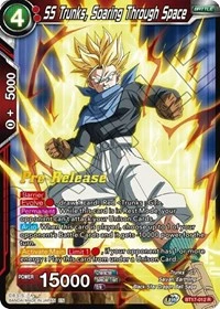 SS Trunks, Soaring Through Space BT17-012_PR card