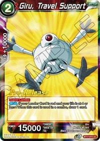 Giru, Travel Support BT17-015_PR card