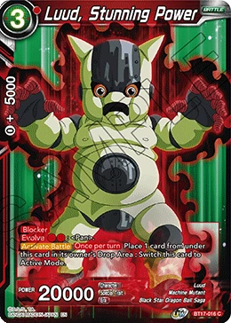 Luud, Stunning Power BT17-016 card
