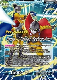 Gamma 1 & Gamma 2 BT17-032_PR card