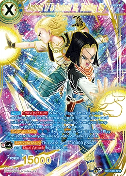 Android 17 & Android 18, Teaming Up BT17-033 Dragon Ball Masters card