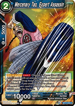 Mercenary Tao, Expert Assassin BT17-035 card