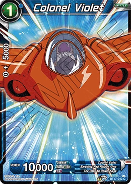 Colonel Violet BT17-042 card