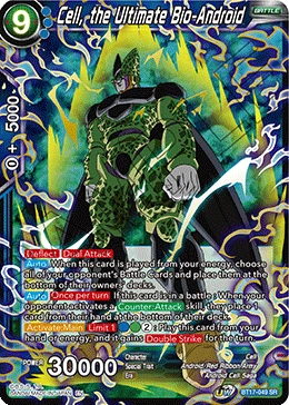 Cell, the Ultimate Bio-Android BT17-049 card