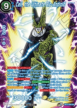 Cell, the Ultimate Bio-Android BT17-049_SPR02 card