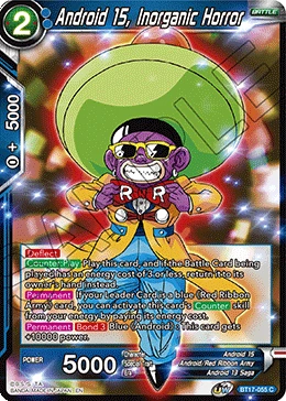 Android 15, Inorganic Horror BT17-055 card
