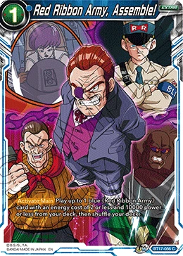 Red Ribbon Army, Assemble! BT17-056 card