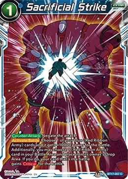 Sacrificial Strike BT17-057 card