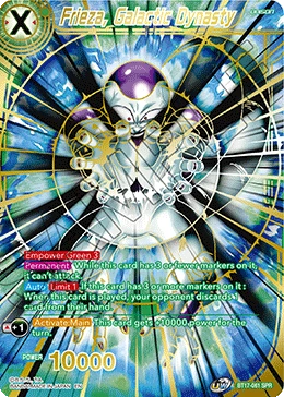 Frieza, Galactic Dynasty BT17-061_SPR card