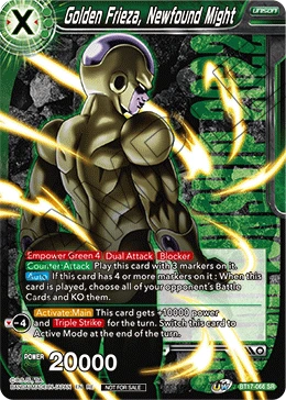 Golden Frieza, Newfound Might BT17-066_PR card