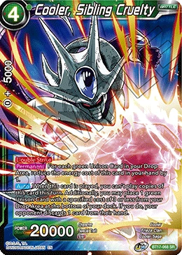 Cooler, Sibling Cruelty BT17-068 card
