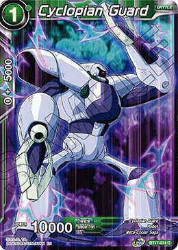 Cyclopian Guard BT17-074 card