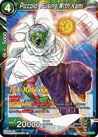 Piccolo, Fusing With Kami BT17-076 Dragon Ball Masters card, Promo