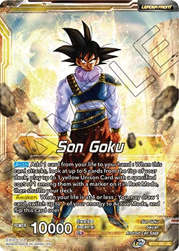 Son Goku BT17-081 card